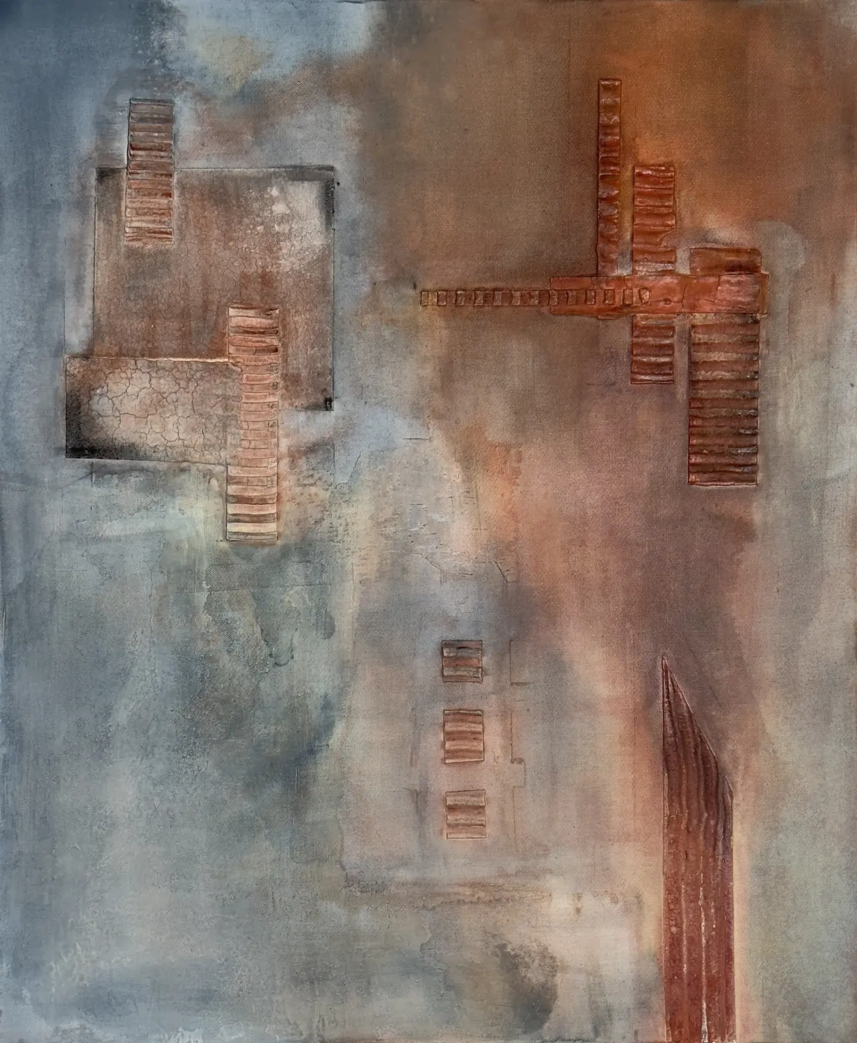 Montan — 80 × 60 cm, 2024, von Ulf Obermann-Löwenstein