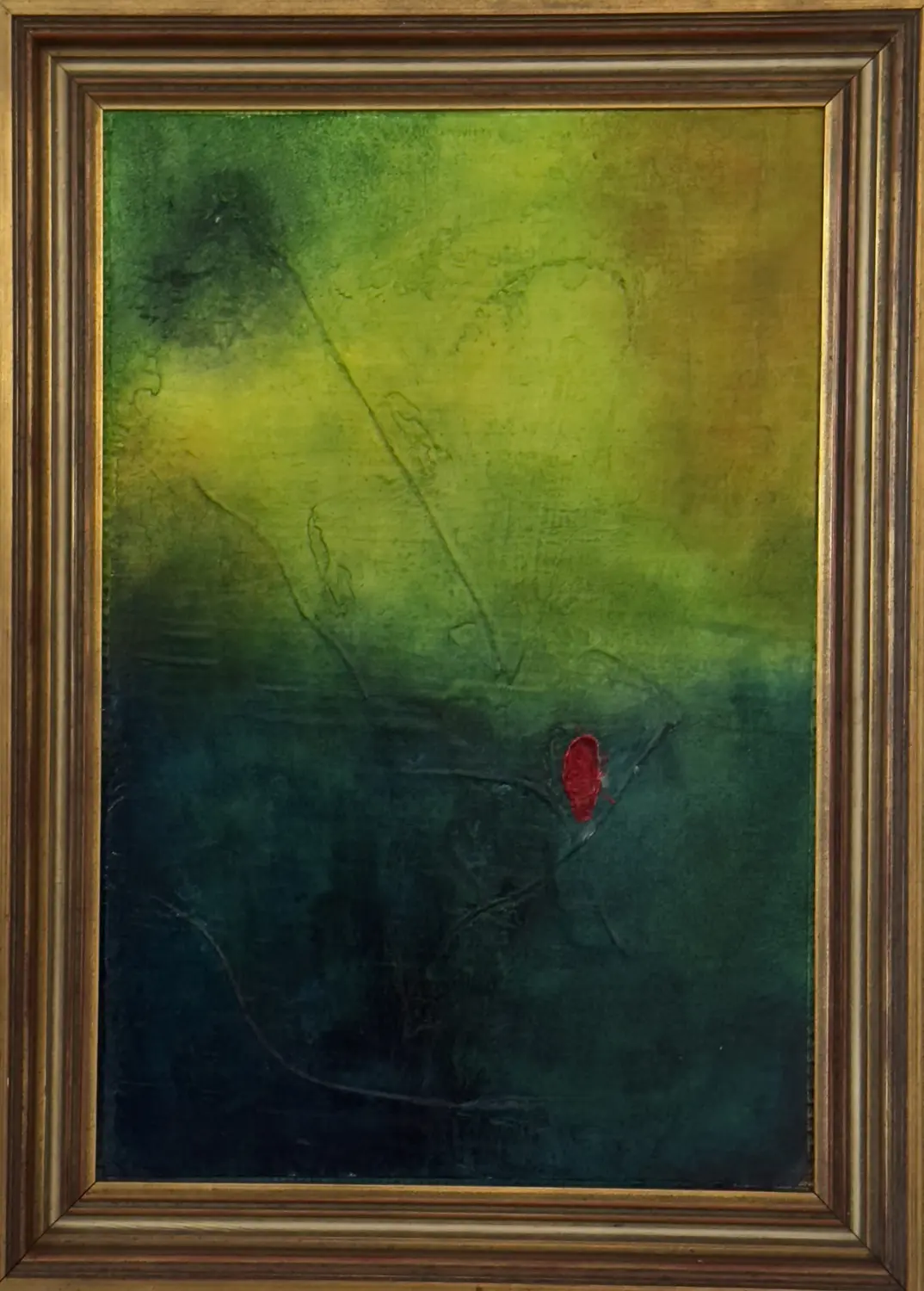 Rotkäppchen — 80 × 50 cm, 2024, von Ulf Obermann-Löwenstein