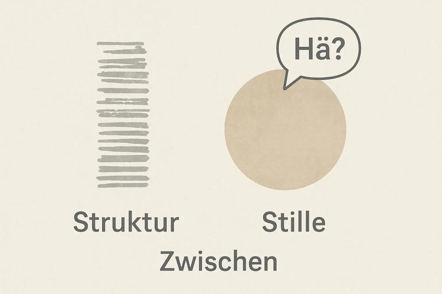 Offenes Skizzenbuch mit Notizen aus Flu