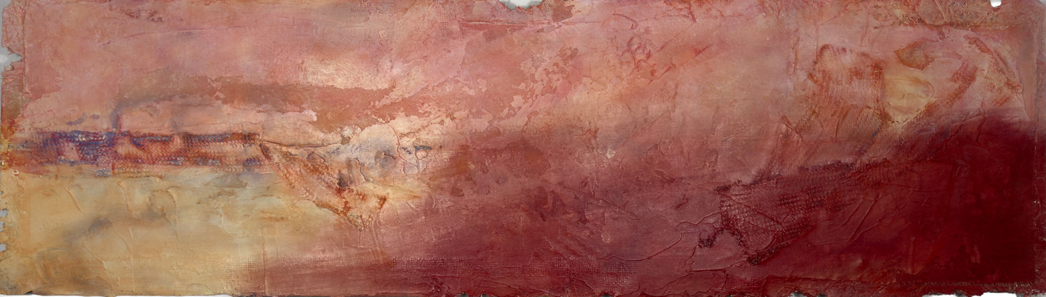Nebelräume III – Verborgene Horizonte, 2021, 80 x 80 cm – Serie von Flu