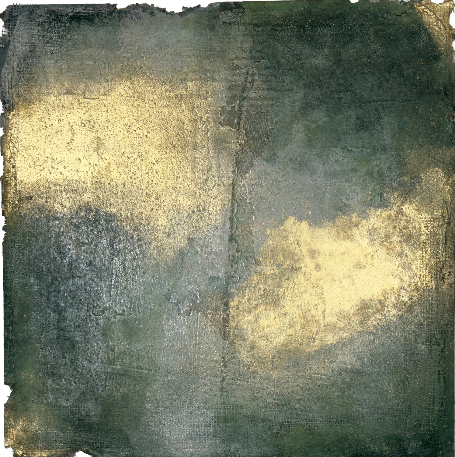 Nebelräume III – Verborgene Horizonte, 2021, 80 x 80 cm – Serie von Flu